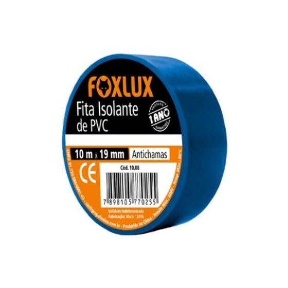 Imagem de Fita Isolante De PVC Colorida 10M Foxlux