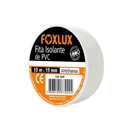 Imagem de Fita Isolante De PVC Colorida 10M Foxlux