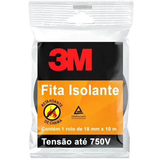 Imagem de Fita Isolante Scotch Brite 18mm x 10 Metros - HB004608095 - 3M