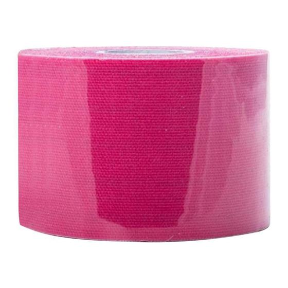 Imagem de Fita Kinesio Tape Bandagem Funcional Elástica Adesiva Rosa