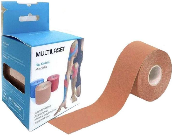 Imagem de Fita Kinesio Tape Bandagem Funcional Elástica Adesiva Sports