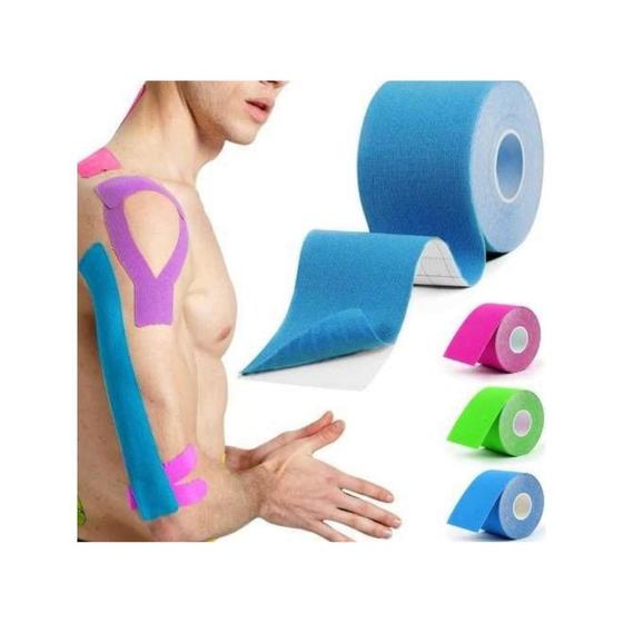 Fita Kinesio Tape Bandagem Funcional Elástica Adesiva Sports é boa?