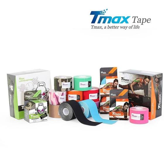 Imagem de Fita Kinesiology Tape Tmax - Bandagem Adesiva Elástica - Original