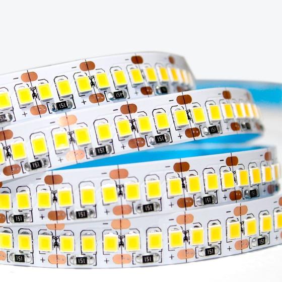 Imagem de Fita Led 12V 20W 240 Leds IP20 Smd 2835 Branco Quente 3000K 1 Metro Pix Iluminação