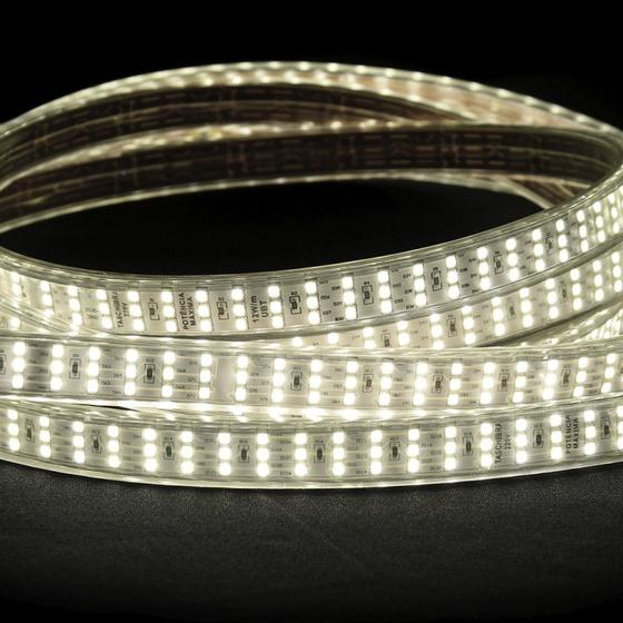 Imagem de Fita LED 12W 288 LEDs/Metro 20 Metros 127v IP67 6500K Taschibra - caixa com 20 Caixa - 6500K