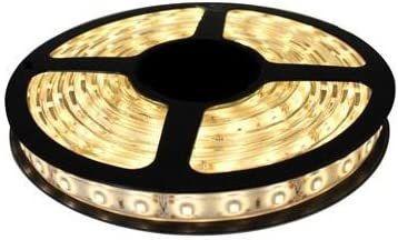Imagem de Fita LED 3528 BRANCO QUENTE Rolo 5m com fonte 12V 2A
