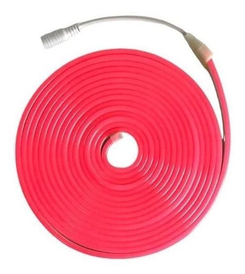 Imagem de Fita Led 5m Neon Rosa Pink Alto Brilho Flexível 12v Fita Led