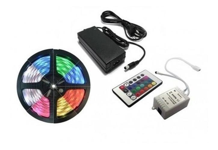 Imagem de Fita Led 5M Rolo Rgb 5050 Bluetooth Pronta Entrega