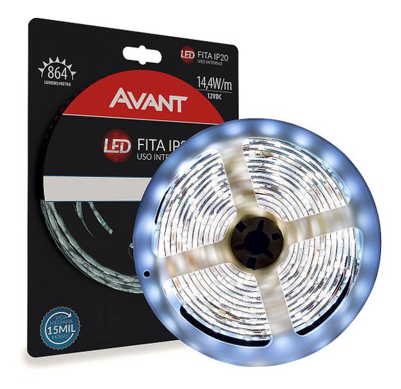 Imagem de Fita Led Colorida 5050 Branco Frio 5m 5050