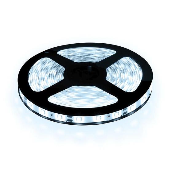 Imagem de Fita led continua 256 led/m 6000k branco frio ip20 sem silic