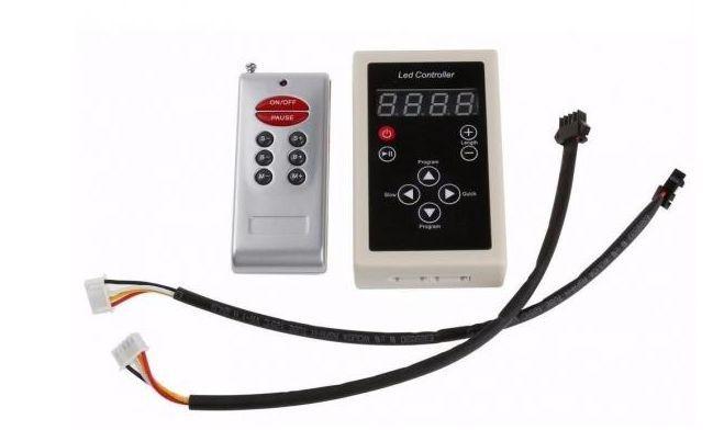 Fita Led Digital 6803 Rgb C/ Controle 133 Efeitos Ip65 5050 BT-7897 Menor preço em Fita Led Digital 6803 Rgb C/ Controle 133 Efeitos Ip65 5050 BT-7897