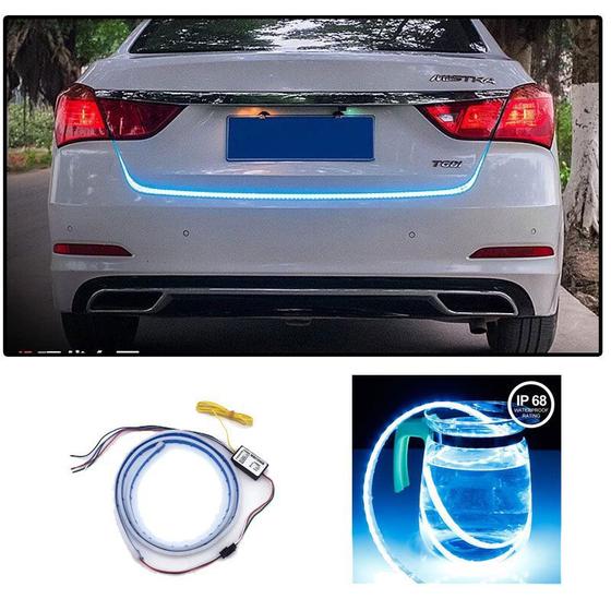 Fita Led HF12V Porta Malas Carro Veicular Freio Pisca Seta Menor preço em Fita Led HF12V Porta Malas Carro Veicular Freio Pisca Seta