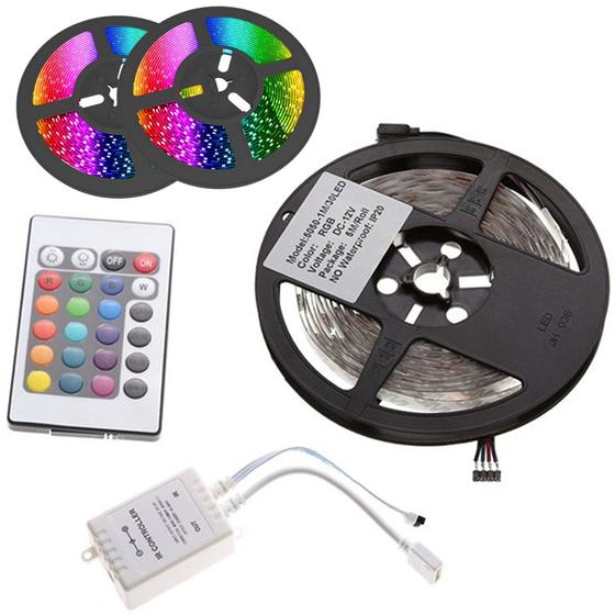 Fita Led RGB 5 Metros Prova D'agua + Controle Fio led é boa?