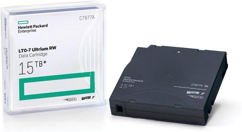 Fita LTO-7 Ultrium RW HP Data Cartridge 15TB C7977A - Armazenamento ...