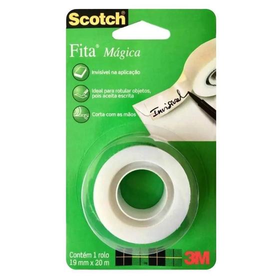 Imagem de Fita Mágica 3M Scotch 19Mmx20M