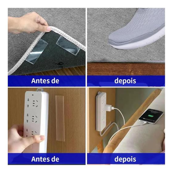 Fita Mágica Nano Adesiva Dupla Face Transparente Extra Forte 5 metros - Genérica