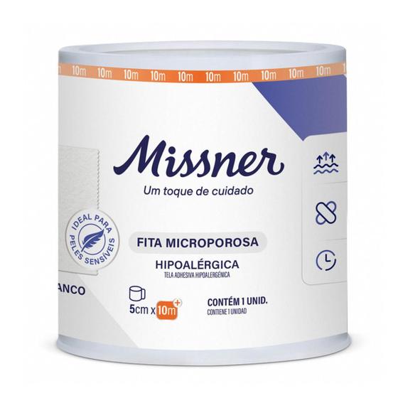 Imagem de Fita Micropore Missner Fixação Segura