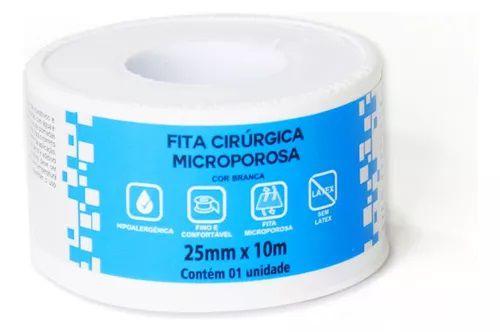 Imagem de Fita Microporosa Cirúrgica Hipoalérgica 25mm x 10m - Ciex