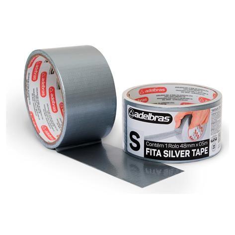 Imagem de Fita Multi Uso Adelbras Silver Tape Prata 960