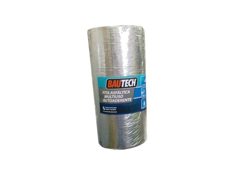 Imagem de fita multiuso aluminizada 30cm x 10m Bautech