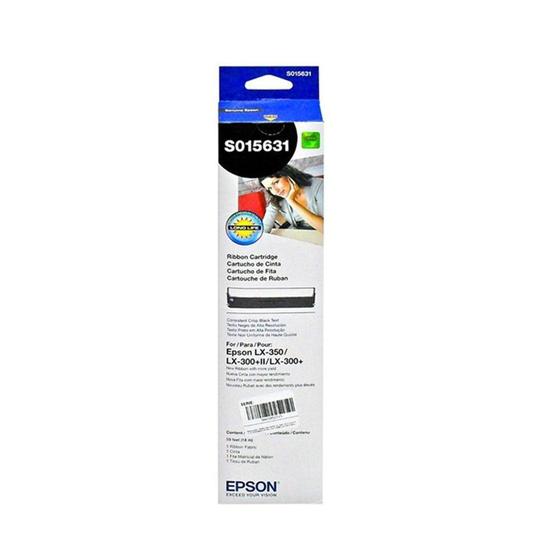 Fita Nylon para Impressora Matricial Lx350/ Lx300/ Lx300ii S015631 Cx 1 Unidade Epson Menor preço em Fita Nylon para Impressora Matricial Lx350/ Lx300/ Lx300ii S015631 Cx 1 Unidade Epson