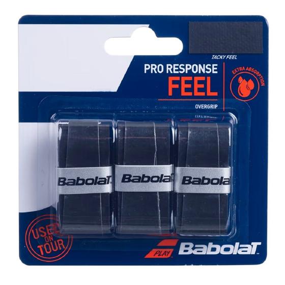 Imagem de Fita Overgrip Pro Response Fell Babolat Preta Original