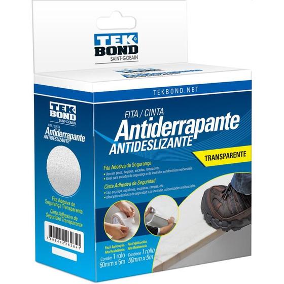 Imagem de Fita para Demarcação de Solo Antiderrapante 50MMX5MTS TRANS