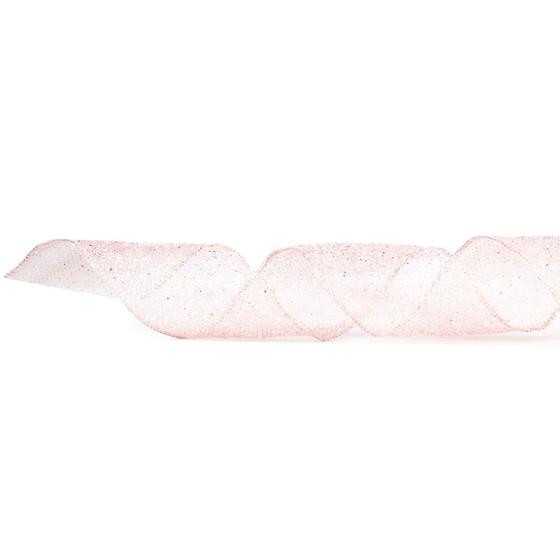 Imagem de Fita Rosa Velho com Glitter - Cromus 1021000