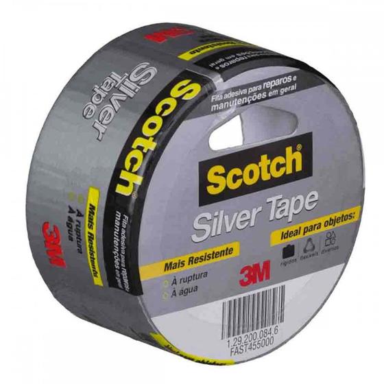 Imagem de Fita Silver Tape ''3M'' Scoth 45Mm X 25M