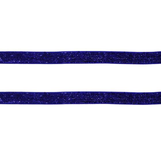 Imagem de Fita Sintetica C/ Glitter Azul Royal 10MMx2MT