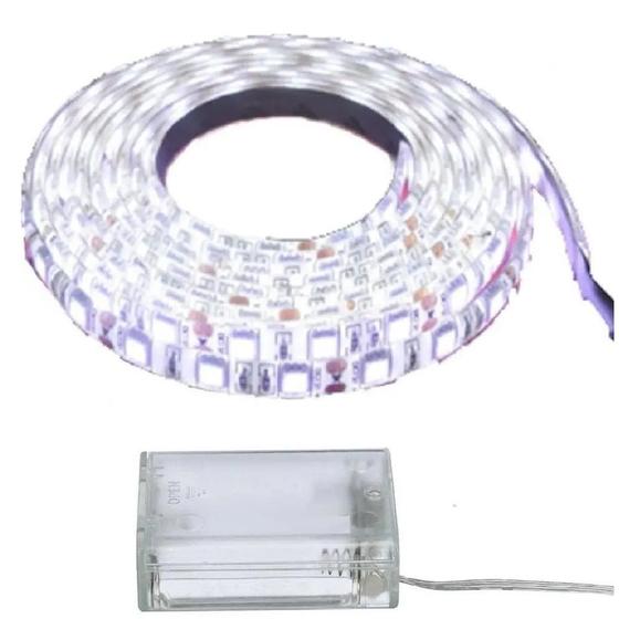 Fita Super Led 2m Metros Sem Fio com 120 Leds Menor preço em Fita Super Led 2m Metros Sem Fio com 120 Leds