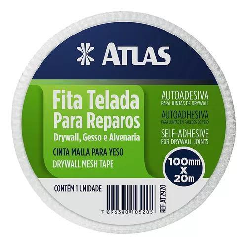 Imagem de Fita Telada Para Reparos Em Drywall, Gesso - 100mm X 20m