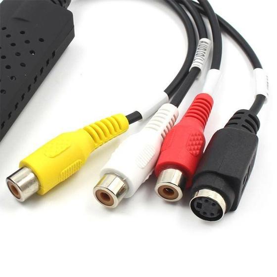 Imagem de Fita USB 2.0 VHS para pc DVD conversor digital vídeo &amp áudio captura grabber cartão / adaptador