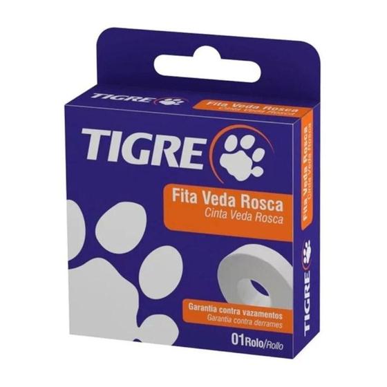 Imagem de Fita Veda Rosca 25m x 18mm Tigre