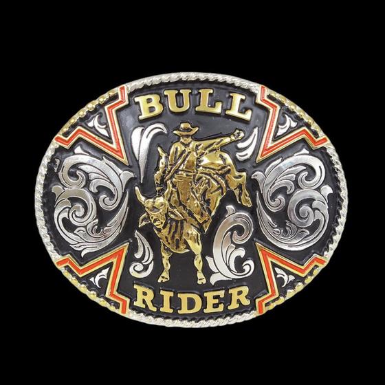 Imagem de Fivela Oval Country Master Bull Rider 37279