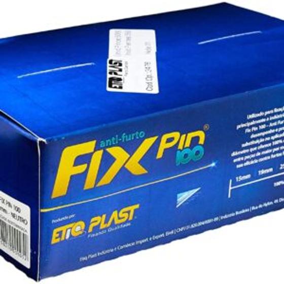 Imagem de Fix Pin 100 Anti-Furto 40mm Etiqplast