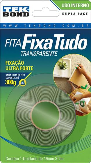 Imagem de Fixa Tudo Acrilico 19MMX2M - Tekbond