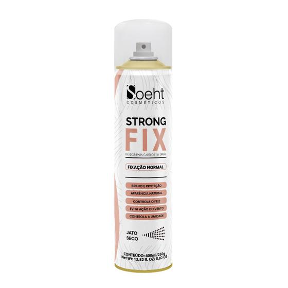 Imagem de Fixador de Cabelo 400ml ( Fixação Normal ) - Strong Fix
