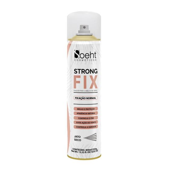 Imagem de Fixador De Cabelo 400Ml Fixação Normal - Strong Fix