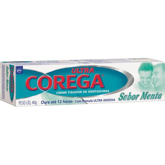 Imagem de Fixador de Dentadura Ultra Corega Creme 40g - Livre de Zinco