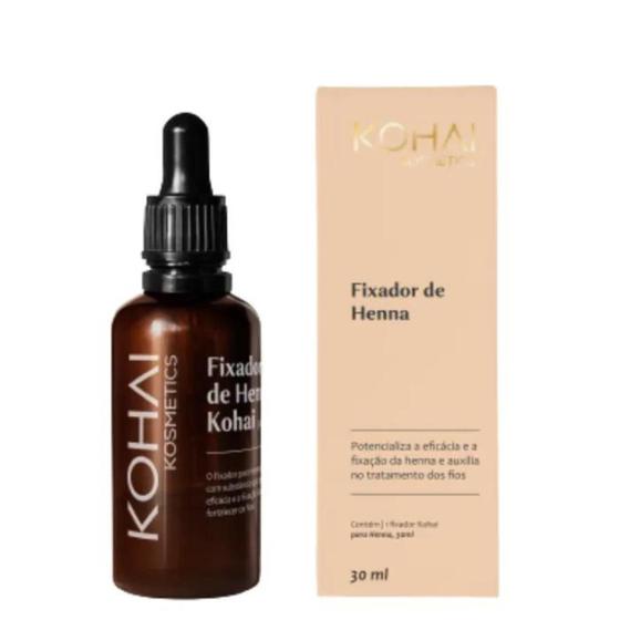 Imagem de Fixador De Henna Para Sobrancelhas Profissional 30ml Kohai