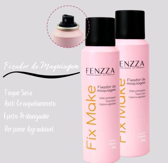 Imagem de Fixador de Maquiagem Toque Seco 150ml - Fenzza