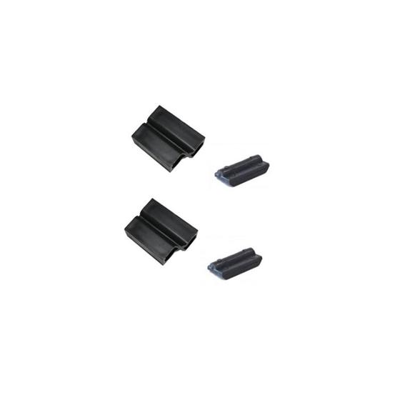 Imagem de Fixador para box chumbador + cunha (kit com 05 pares) - acessório para box e eng