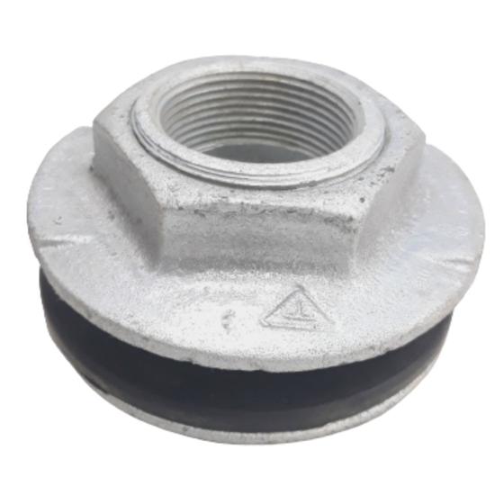 Imagem de Flande De Ferro Galvanizado 1 1/2 Adaptador Para Caixa D Agua - 112