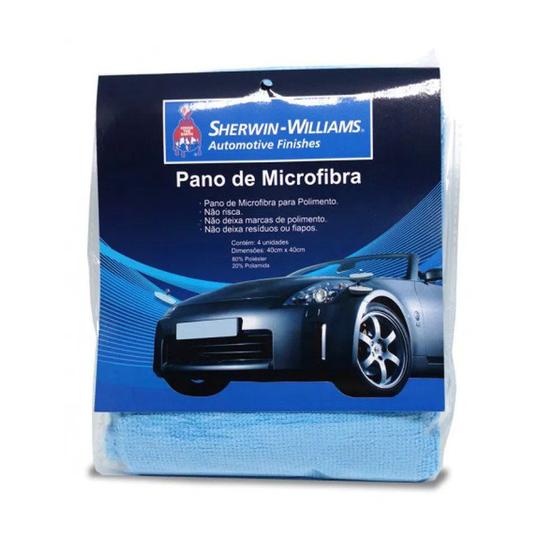 Imagem de Flanela Microfibra Lazzuril 40x40 C/ 04 Unidades - 40X40