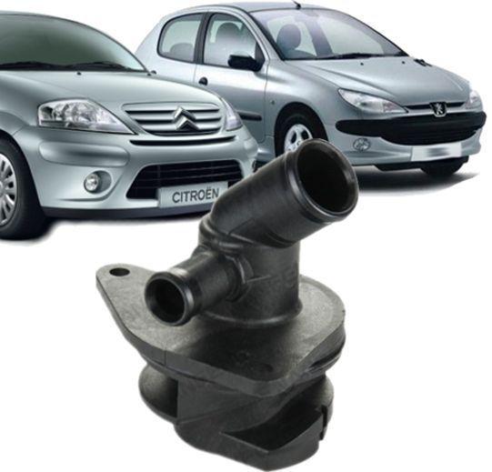 Imagem de Flange Bomba Dagua Peugeot 206 e 207 Citroen C3 1.4 8V