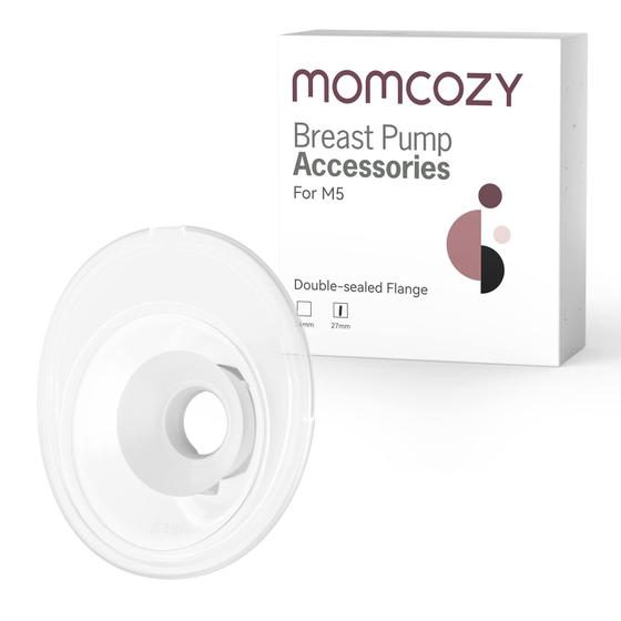 Imagem de Flange de bomba de mama Momcozy M5 com vedação dupla 27 mm 1 unidade