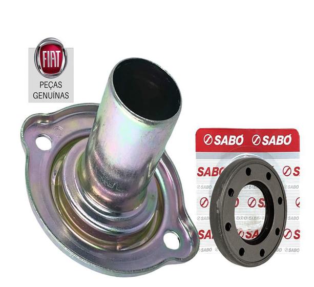 Funil Fire Flange Guia do Rolamento de Embreagem c/Retentor Eixo Piloto Uno Premio ...