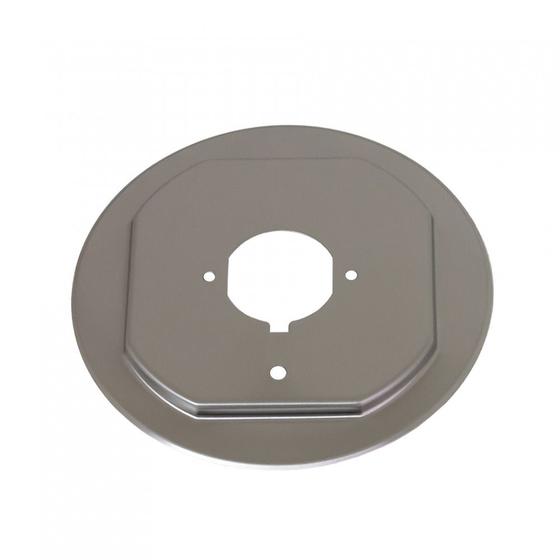 Flange Inox Grande Sistema antirotaAAo para Cooktop Fogatti