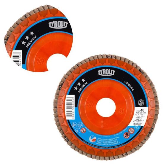 Imagem de Flap disc - 178mm za-40 28n premium tyrolit